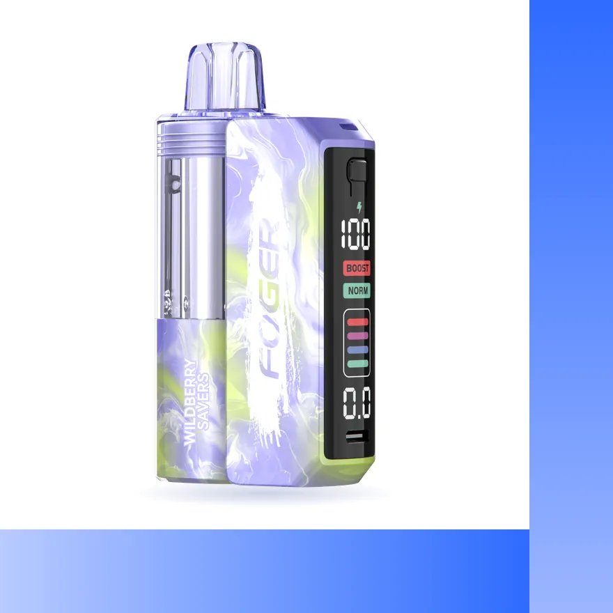 Fogger Switch Pro 30K kit in Wildberry Savers, battery with pre-filled Savers Edition pod