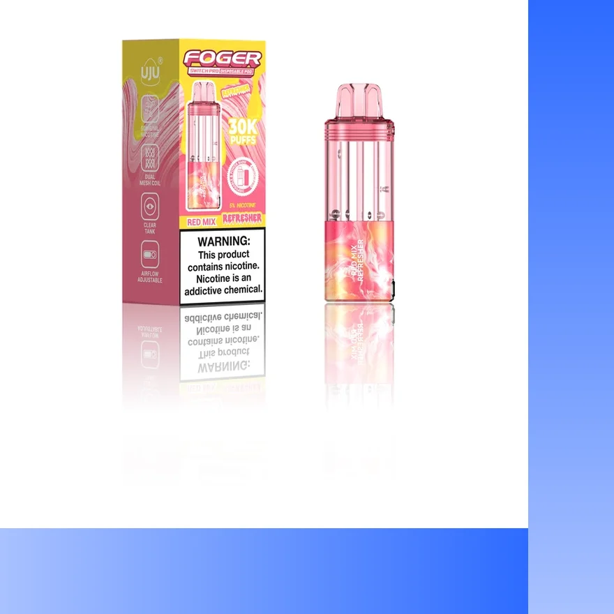 Fogger Red Mix Refresher pod with retail box — Foger Switch Pro 30K